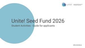 Unite! Seed Fund 2026 Student Activities Guide For Applicants