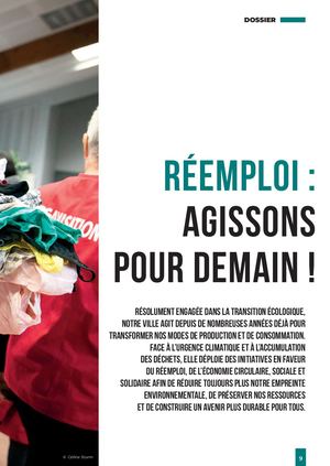 Dossier Réemploi : Agissons pour demain !