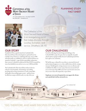 Cathedral of the Sacred Heart of Jesus Fact Sheet