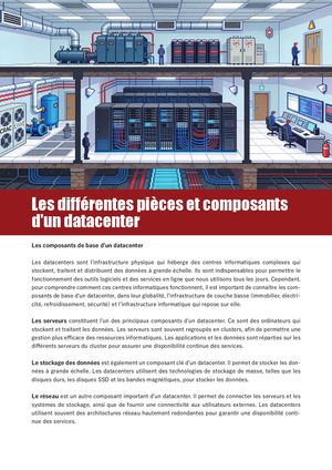 Fiche - Les différentes pièces et composants d'un datacenter