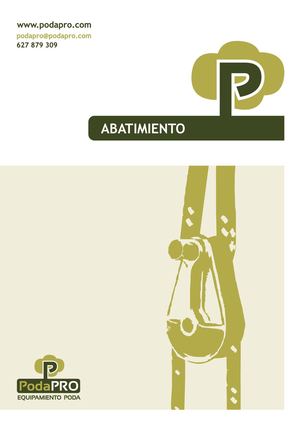 10 Abatimiento Poda, Frenos Fricción y Winch - Poleas de Carga