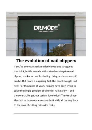 Nail Clipper History