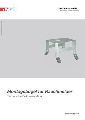 Montagebügel für Rauchmelder