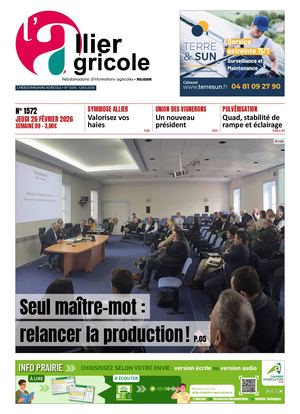 N°1572 L'ALLIER AGRICOLE