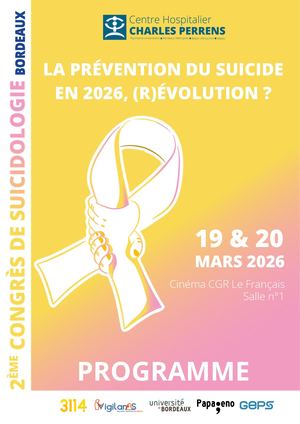 Programme Congres Suicidologie 2026