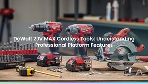 DeWalt 20V MAX Cordless Tools: A Peek Into Professional Platform Features
