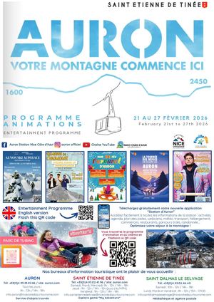 Programme de la semaine