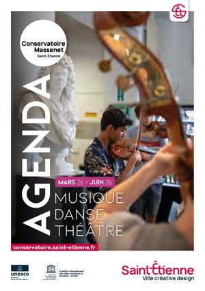 Agenda Conservatoire mars/juin 2026
