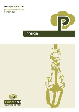 05 Prusik - Nudos Poda y Arboricultura - PODAPRO
