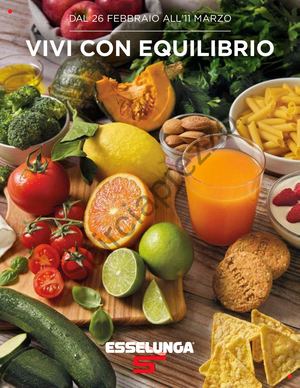 Volantino Esselunga Dal 26 Febbraio All'11 Marzo 2026
