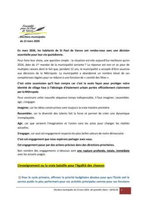 Programme Des Engagements Clairs 10 02 26