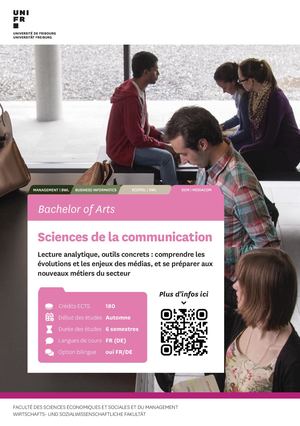 Bachelor en sciences de la communication