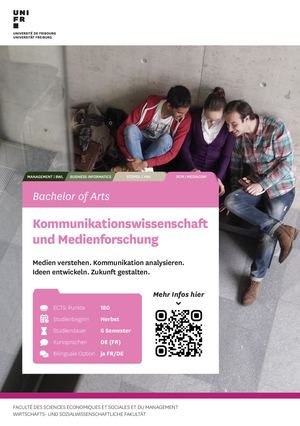 Bachelor in Kommunikationswissenschaft und Medienforschung