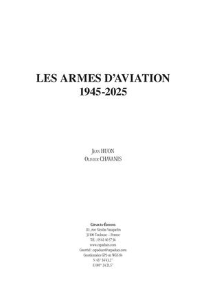 Extrait 2227 Les armes d’aviation (1945-2025)