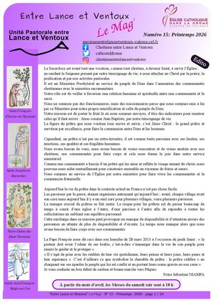 Le Mag N° 15 Printemps 2026