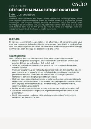 Délégué Pharmaceutique Occitanie