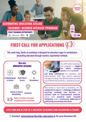 Erasmus+ Bip Invitation Flyer