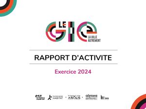 Rapport d'activité GIE La Ville Autrement 2024