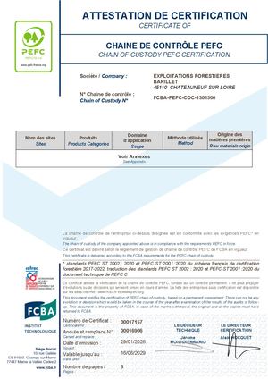 Attestation Pefc Muti Sites (Barillet, Cbi, Masson Et Soboma) 2026 2029