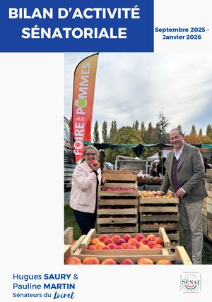 Bilan Septembre Février 2026 Martin Saury