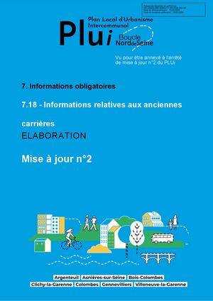 7 18 - Informations Relatives Aux Anciennes Carrières - Approbation