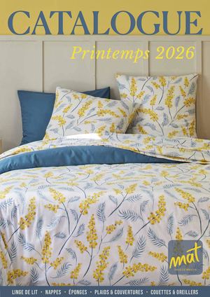 Catalogue Mat Printemps Eté 2026