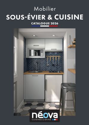 Catalogue NEOVA Sous-éviers et  Cuisine 2026
