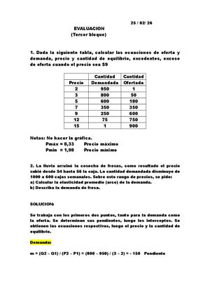 Tercera Evaluacion I