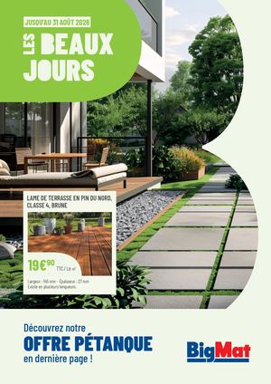 BIGMAT SUD EST BEAUX JOURS BIGMAT 2026