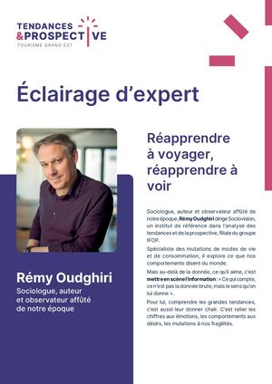 Tendances Prospective Eclairage Remy Oudghiri