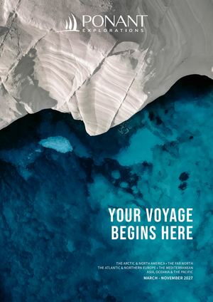 Ponant Summer 2027 Brochure