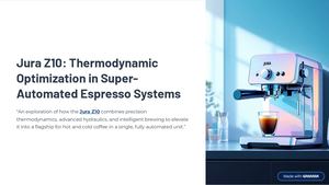Jura Z10 Thermodynamic Optimization In Super Automated Espresso Systems