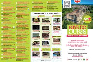 Visite places, activities and restaurants in Pays de Duras Lot-et-Garonne South-West Aquitaine 2026