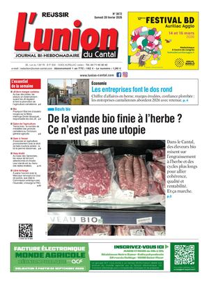 L'union Du Cantal N° 3872