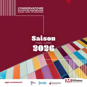 Pays De Montbéliard Agglomération Plaquette Conservatoire Saison 2026 Mars Juillet