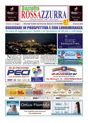 Gazzetta Rossazzurra 28 2 2026 Anno Xi N 4