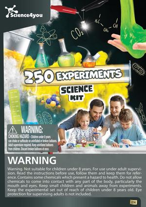 250 Experiments - Science Kit - EN