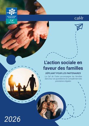 Plaquette action sociale en faveur des familles 2025
