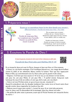 Fiche du 1er mars 2026