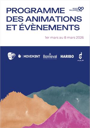 Programme Animations Peisey-Vallandry