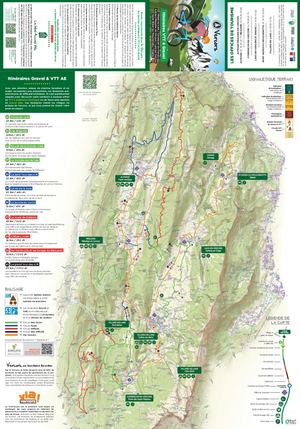 Plan Vélo ( VTT - Gravel )Villard De Lans Corrençon En Vercors