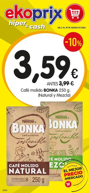 Ekoprix Ofertas del 2 al 29 de Marzo de 2026