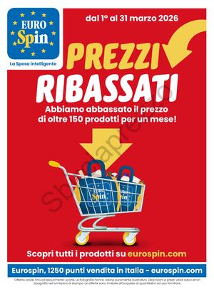 Volantino Eurospin Dal 01 Al 31 Marzo 2026