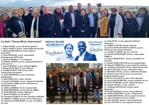Liste des 43 candidats Osons Blois Autrement