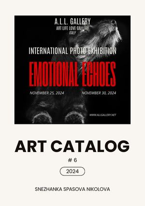 International Photo Exhibition "Emotional Echoes". Art Catalog. Nov. 25-30, 2024
