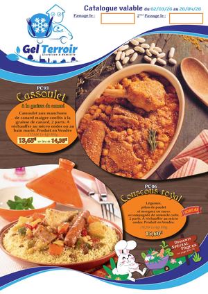 Catalogue Gel Terroir Mars Avril 2026