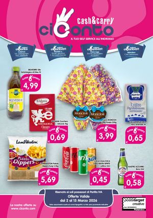 Volantino Ciconto dal 2 Marzo al 15 Marzo