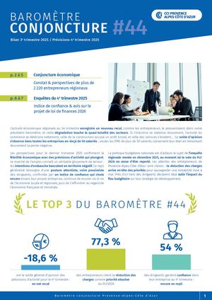 Barometre N°44 & Avis sur le PLF 2026