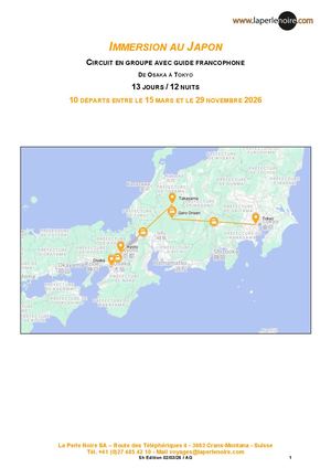 Immersion Au Japon 2026