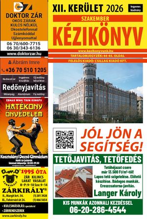 Tizenkettő Kerület Kézikönyve 2026